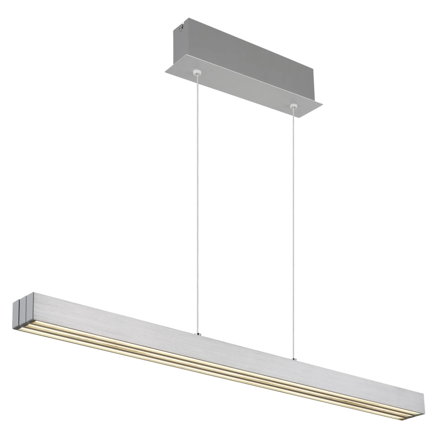 Globo - Lampadario a sospensione dimmerabile a sfioramento su cavo, LED/39W/230V, 2700/4000/6000K, cromo opaco