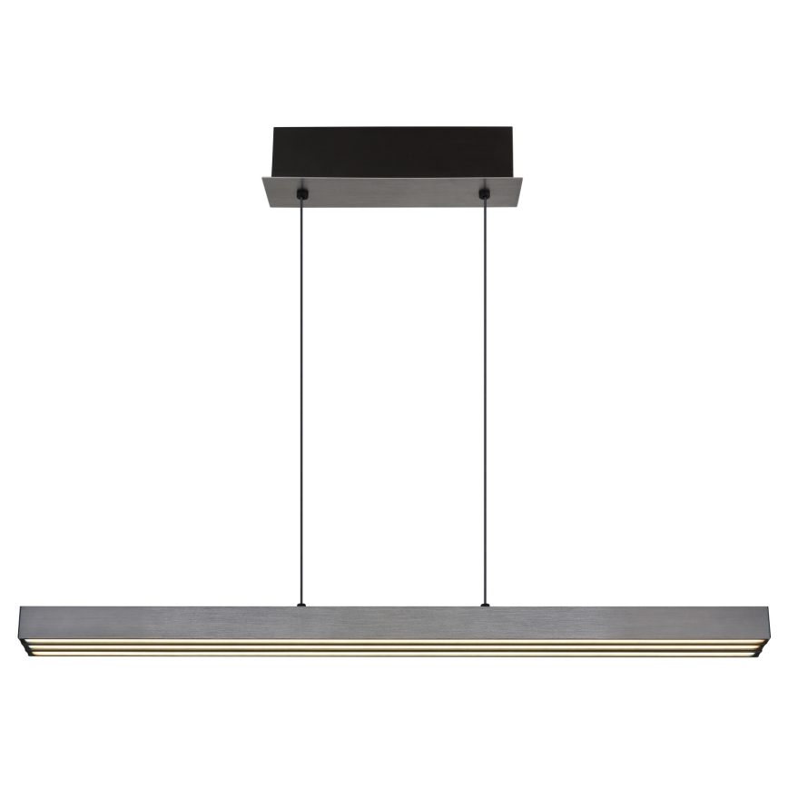 Globo - Lampadario a sospensione dimmerabile a sfioramento su cavo, LED/39W/230V, 2700/4000/6000K, cromo opaco