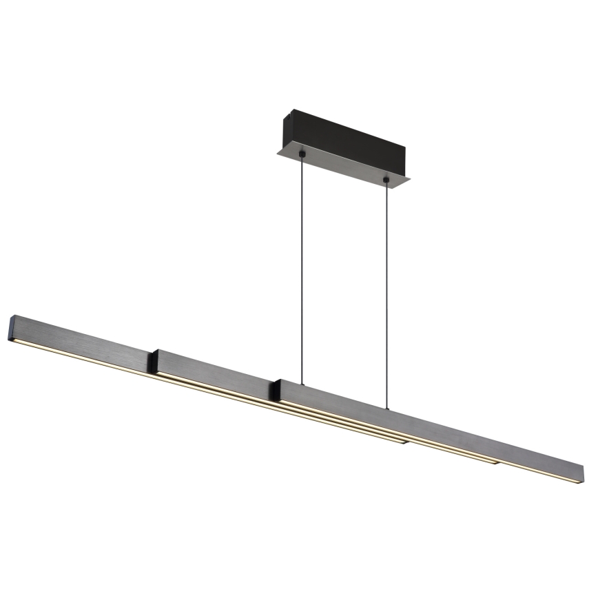 Globo - Dimmbare LED-Pendelleuchte mit Touch-Dimmer LED/39W/230V 2700/4000/6000K mattchrom