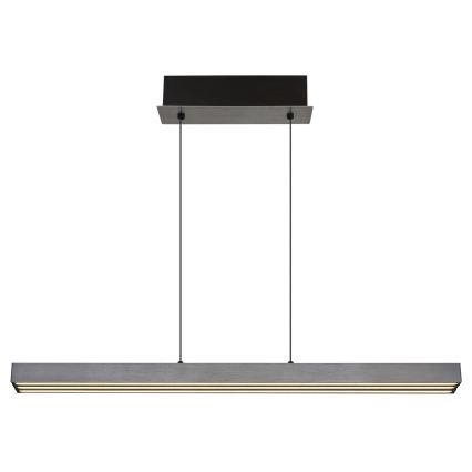 Globo - Dimmbare LED-Pendelleuchte mit Touch-Dimmer LED/39W/230V 2700/4000/6000K mattchrom