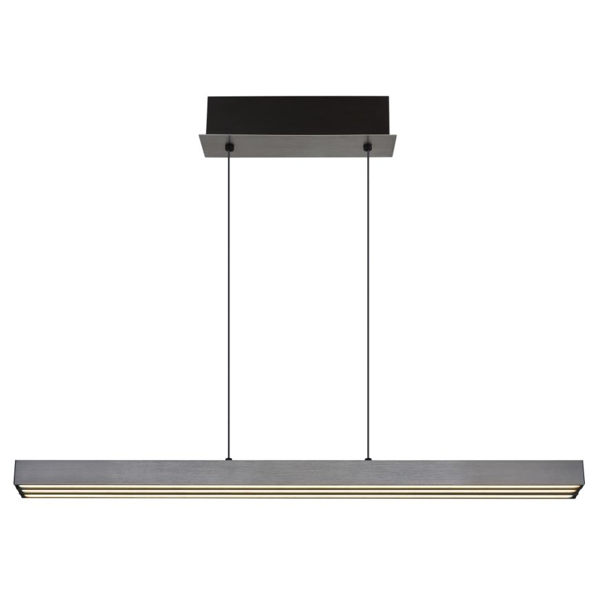 Globo - Dimmbare LED-Pendelleuchte mit Touch-Dimmer LED/39W/230V 2700/4000/6000K mattchrom