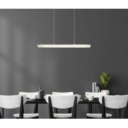 Globo - Suspension LED dimmable à commande tactile sur câble LED/12W/230V 3000/4000/6500K