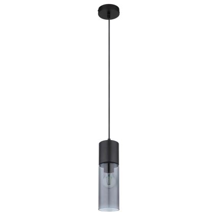 Globo - Hängeleuchte 1xE27/25W/230V d 10,5 cm schwarz