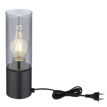Globo - Lampada da tavolo Touch 1xE27/25W/230V diametro 9 cm nero