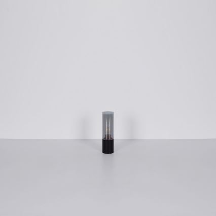 Globo - Touch-Tischlampe 1xE27/25W/230V Ø 9 cm schwarz