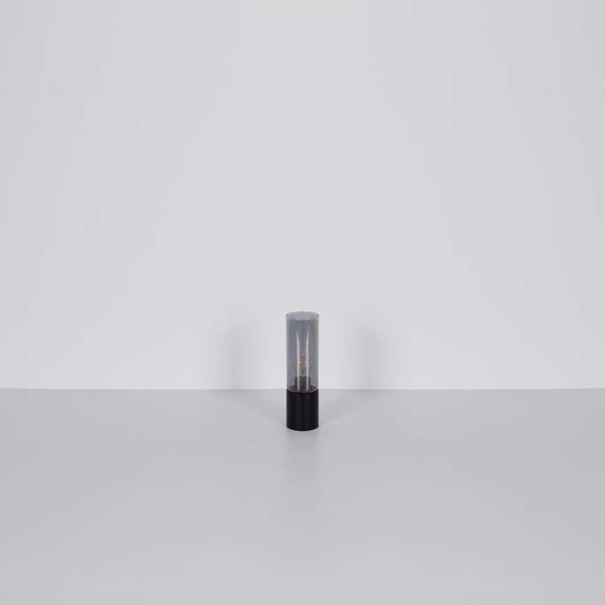 Globo - Touch-Tischlampe 1xE27/25W/230V Ø 9 cm schwarz