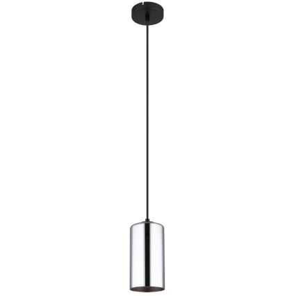 Globo - Hängeleuchte 1xE27/25W/230V d 11 cm schwarz