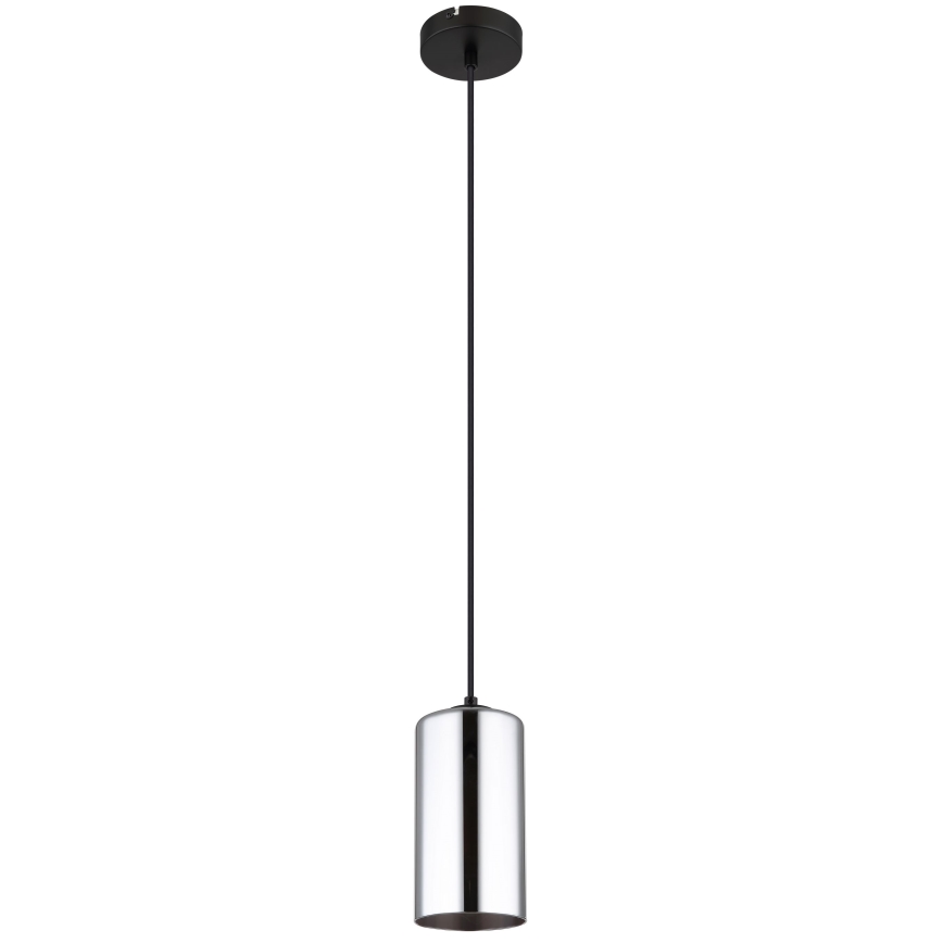Globo - Hängeleuchte 1xE27/25W/230V d 11 cm schwarz