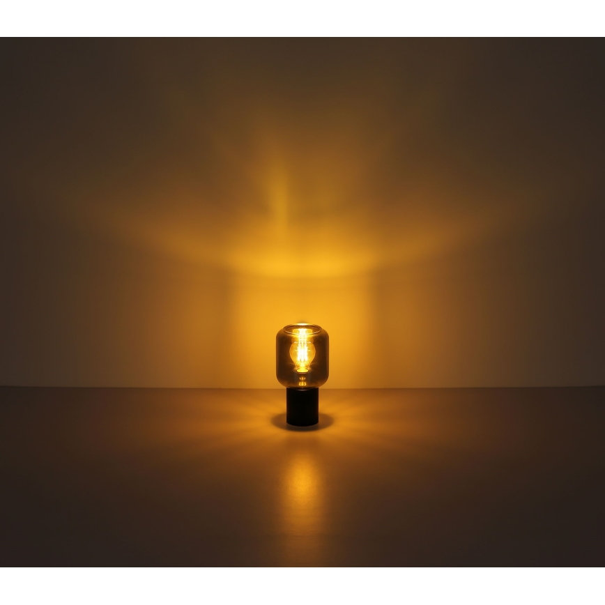Globo - Lampe de table 1xE27/40W/230V noir