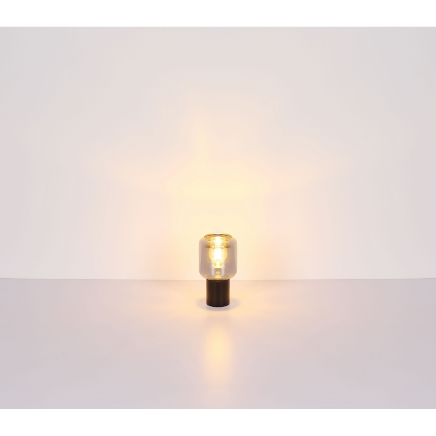 Globo - Lampe de table 1xE27/40W/230V noir