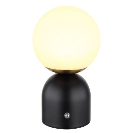 Globo - Lampada da tavolo LED dimmerabile con funzione Touch LED/2,5W/3,7V 2700/4000/65000K 1800 mAh USB nero