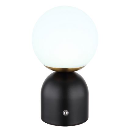 Globo - Lampada da tavolo LED dimmerabile con funzione Touch LED/2,5W/3,7V 2700/4000/65000K 1800 mAh USB nero