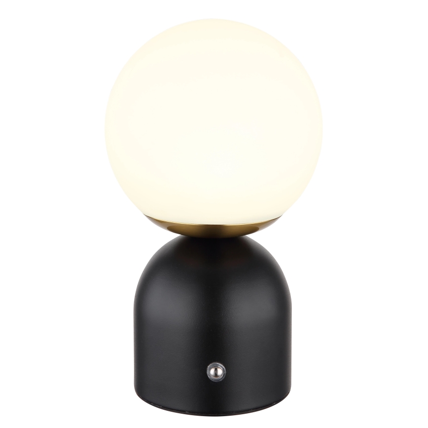 Globo - Lampe de table tactile à intensité variable LED/2,5W/3,7V 2700/4000/65000K 1800 mAh USB noir