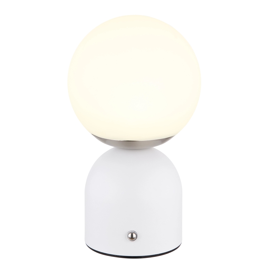 Globo - Lampe de table tactile à intensité variable LED/2,5W/3,7V 2700/4000/6500K 1800 mAh USB blanc