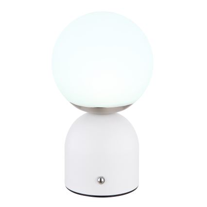 Globo - Lampe de table tactile à intensité variable LED/2,5W/3,7V 2700/4000/6500K 1800 mAh USB blanc