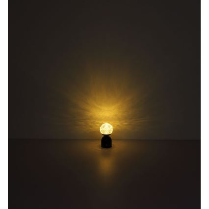 Globo - Lampe de table tactile à intensité variable LED/2,5W/3,7V 2700/4000/6500K 1800 mAh USB noir