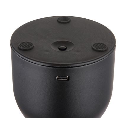 Globo - Lampe de table tactile à intensité variable LED/2,5W/3,7V 2700/4000/6500K 1800 mAh USB noir