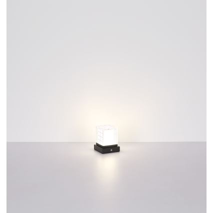 Globo - Lampada da tavolo LED dimmerabile con funzione Touch LED/2,5W/3,7V 2700K/4000K/6500K 1800 mAh USB nero