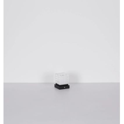 Globo - Lampada da tavolo LED dimmerabile con funzione Touch LED/2,5W/3,7V 2700K/4000K/6500K 1800 mAh USB nero