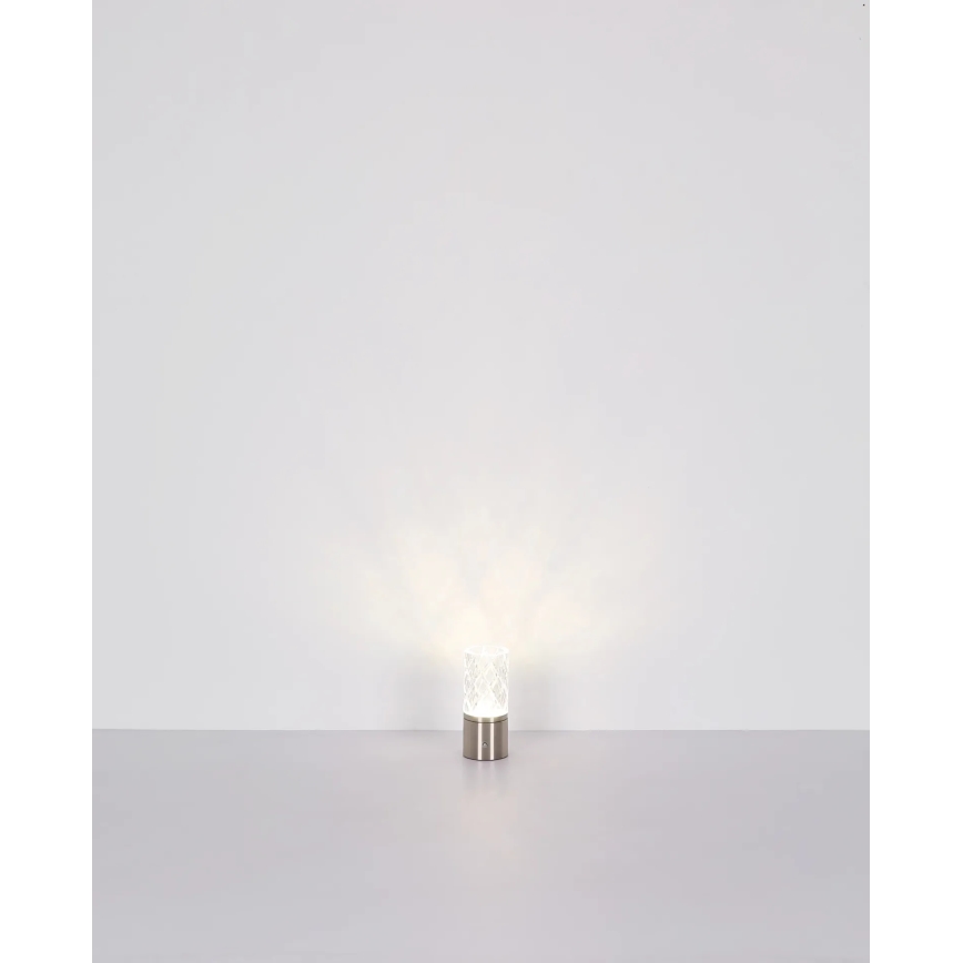 Globo - Lampe de table tactile à intensité variable LED/2,5W/3,7V 2700K/4000K/6500K 1800 mAh USB doré