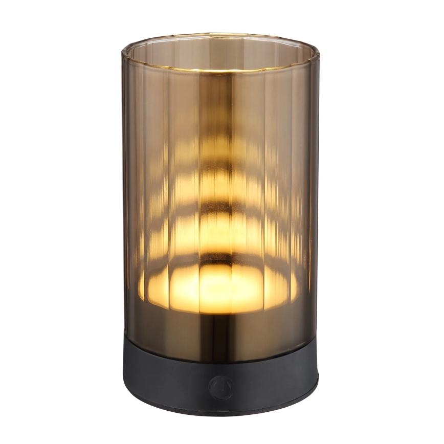 Globo - LED da esterno dimmerabile ricaricabile touch lampada da tavolo LED/2W/3,7V 2700/4000/6500K 1200mAh IP44 marrone