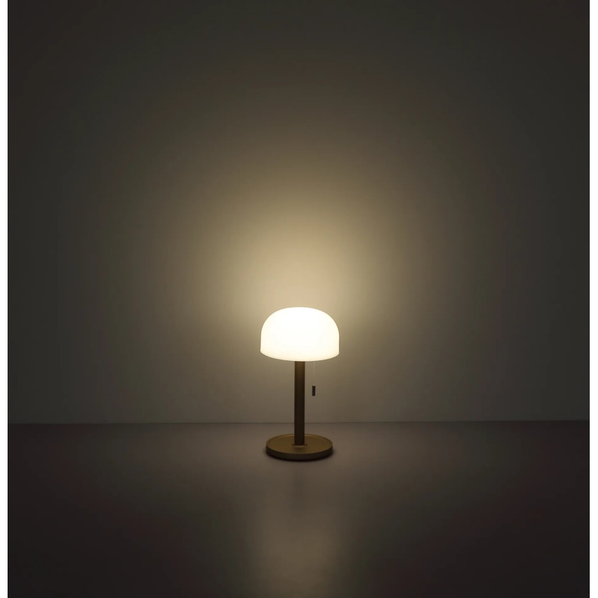 Globo - LED Akku-Tischlampe LED/1,5W/3,7V 3000/4200/6000K 1800mAh braun