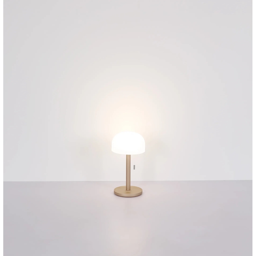 Globo - LED Akku-Tischlampe LED/1,5W/3,7V 3000/4200/6000K 1800mAh braun