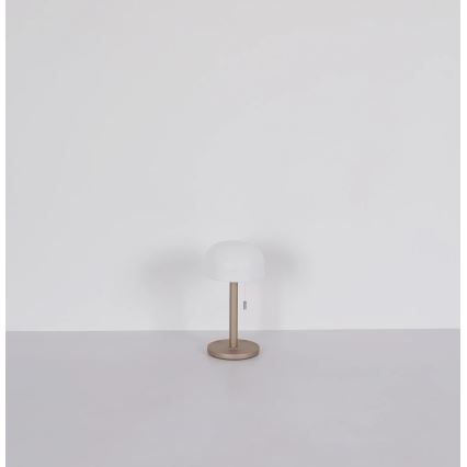 Globo - LED Akku-Tischlampe LED/1,5W/3,7V 3000/4200/6000K 1800mAh braun