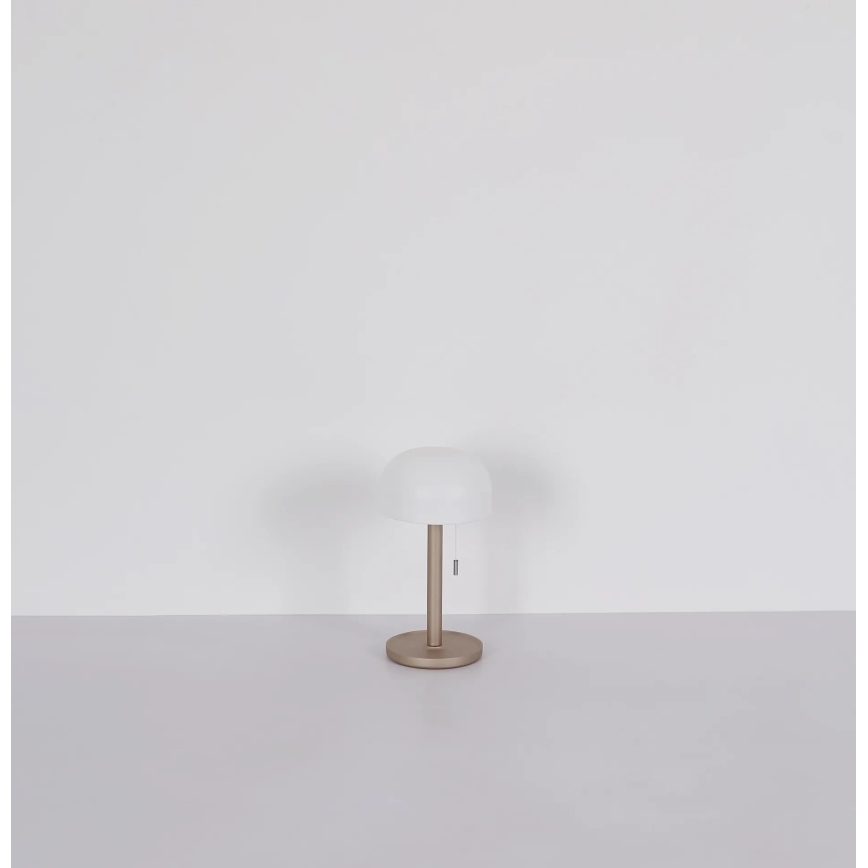 Globo - LED Akku-Tischlampe LED/1,5W/3,7V 3000/4200/6000K 1800mAh braun