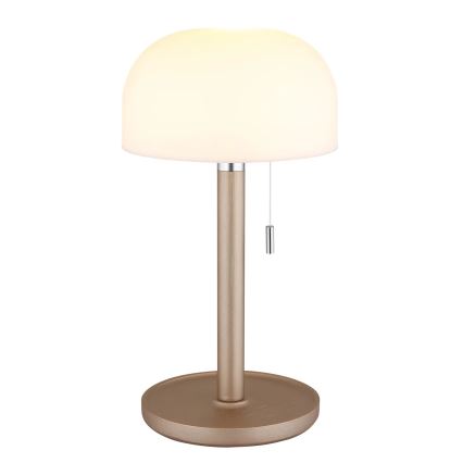 Globo - LED Akku-Tischlampe LED/1,5W/3,7V 3000/4200/6000K 1800mAh braun