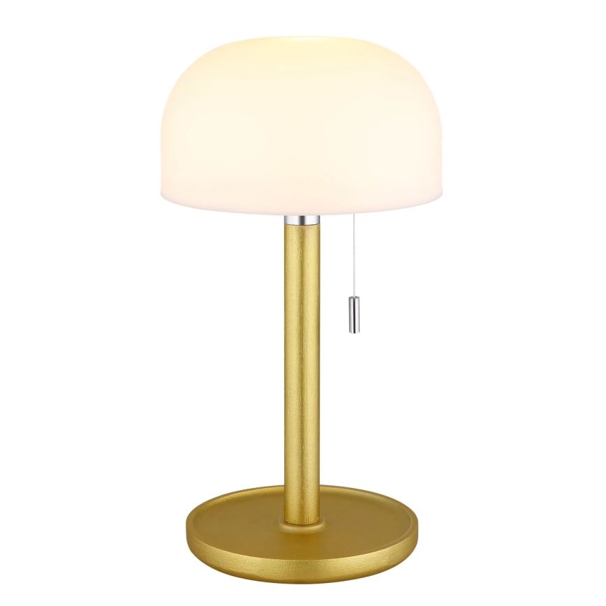 Globo - LED Ricaricabile lampada da tavolo LED/1,5W/3,7V 3000/4200/6000K 1800mAh ottone