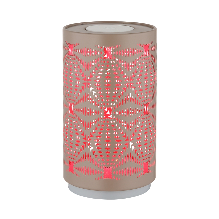 Globo - LED RGB Touch ricaricabile lampada da tavolo LED/1W/5V 500 mAh marrone
