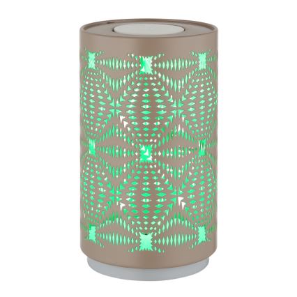 Globo - LED RGB Touch ricaricabile lampada da tavolo LED/1W/5V 500 mAh marrone