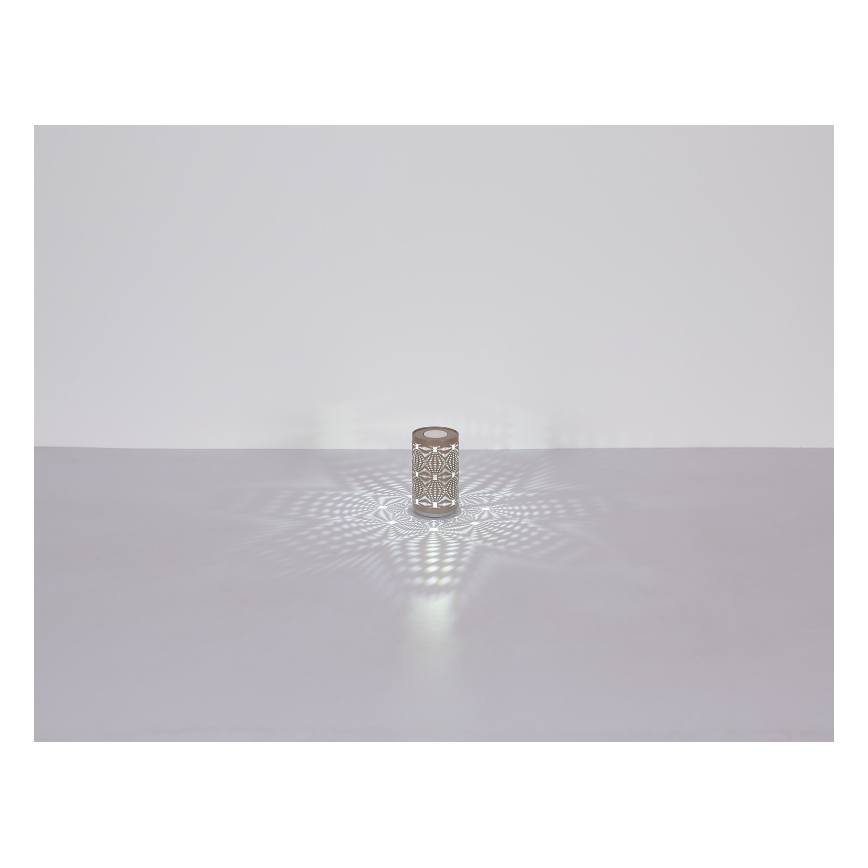 Globo - LED RGB Touch ricaricabile lampada da tavolo LED/1W/5V 500 mAh marrone