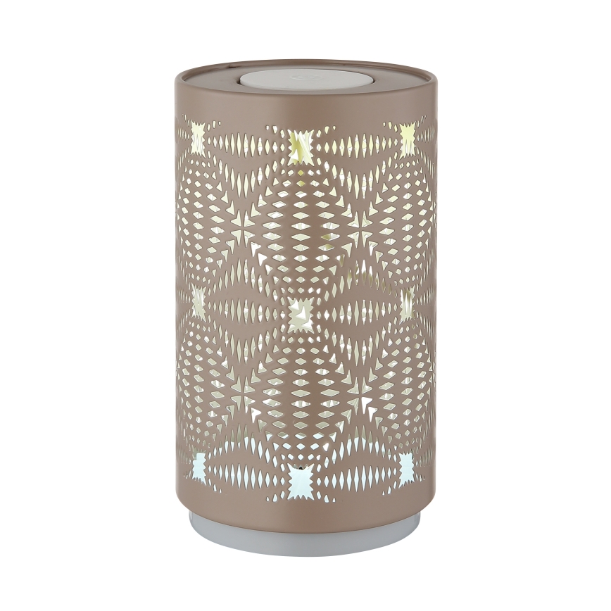 Globo - LED RGB Touch-Lade-Tischlampe LED/1W/5V 500 mAh braun