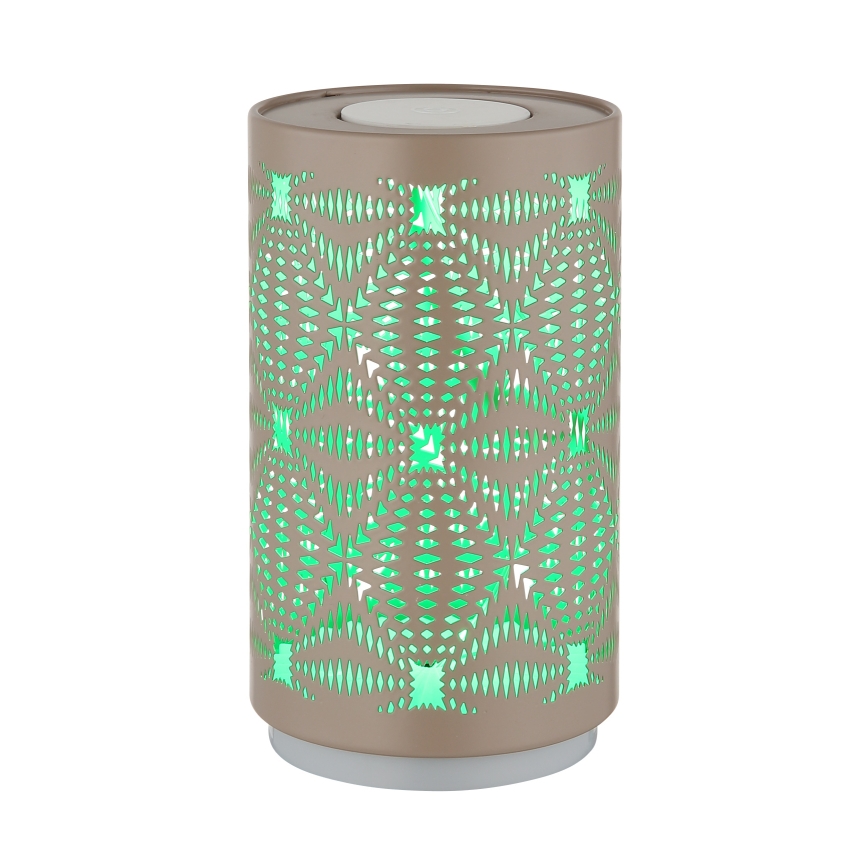 Globo - LED RGB Touch-Lade-Tischlampe LED/1W/5V 500 mAh braun