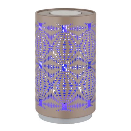 Globo - LED RGB Touch-Lade-Tischlampe LED/1W/5V 500 mAh braun