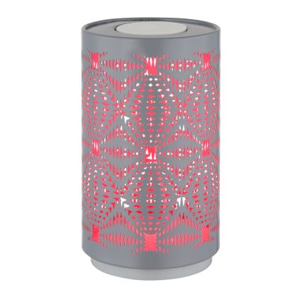 Globo - LED RGB Touch ricaricabile lampada da tavolo LED/1W/5V 500 mAh grigio