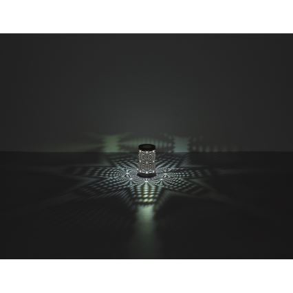 Globo - LED RGB Touch ricaricabile lampada da tavolo LED/1W/5V 500 mAh grigio