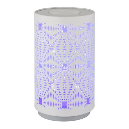 Globo - LED RGB Touch-Lade-Tischlampe LED/1W/5V 500 mAh weiß