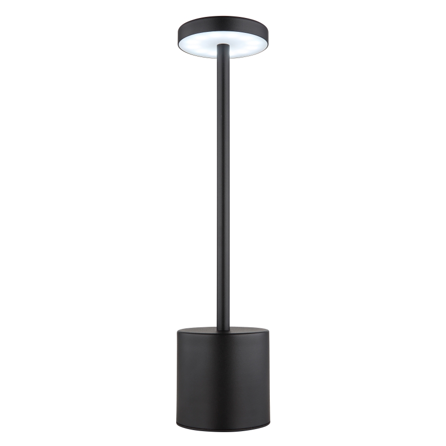 Globo - Dimmbare LED-Tischleuchte mit Touch-Funktion LED/1,2W/3,7V 2000K/3500K/7000K 1200 mAh USB schwarz