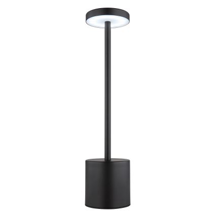 Globo - Lampada da tavolo LED dimmerabile con funzione Touch LED/1,2W/3,7V 2000K/3500K/7000K 1200 mAh USB nero
