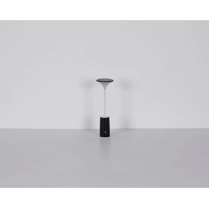 Globo - Dimm- und aufladbare LED-Tischleuchte mit Touch-Funktion LED/1,2W/3,7V 3000K 1500mAh schwarz