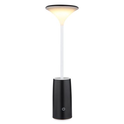 Globo - Lampe de table tactile rechargeable et à intensité variable LED/1,2W/3,7V 3000K 1500mAh noir