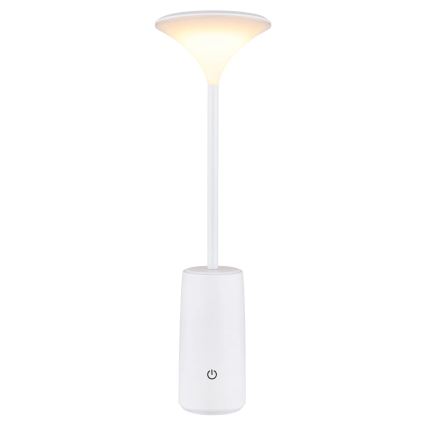 Globo - LED Lampada da tavolo touch ricaricabile e dimmerabile LED/1,2W/3,7V 3000K 1500mAh bianco