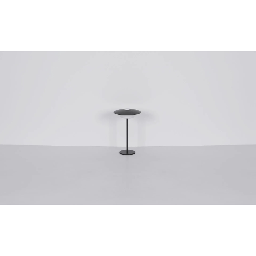 Globo - LED da esterno ricaricabile touch lampada da tavolo LED/3W/3,7V 1800/2700/3000K IP44 1800 mAh nero
