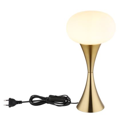 Globo - Lampada da tavolo 1xE14/25W/230V ottone