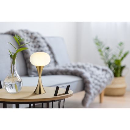 Globo - Lampe de table 1xE14/25W/230V dorée