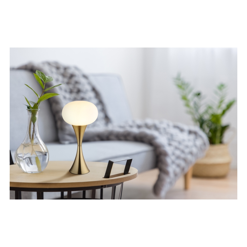 Globo - Lampe de table 1xE14/25W/230V dorée