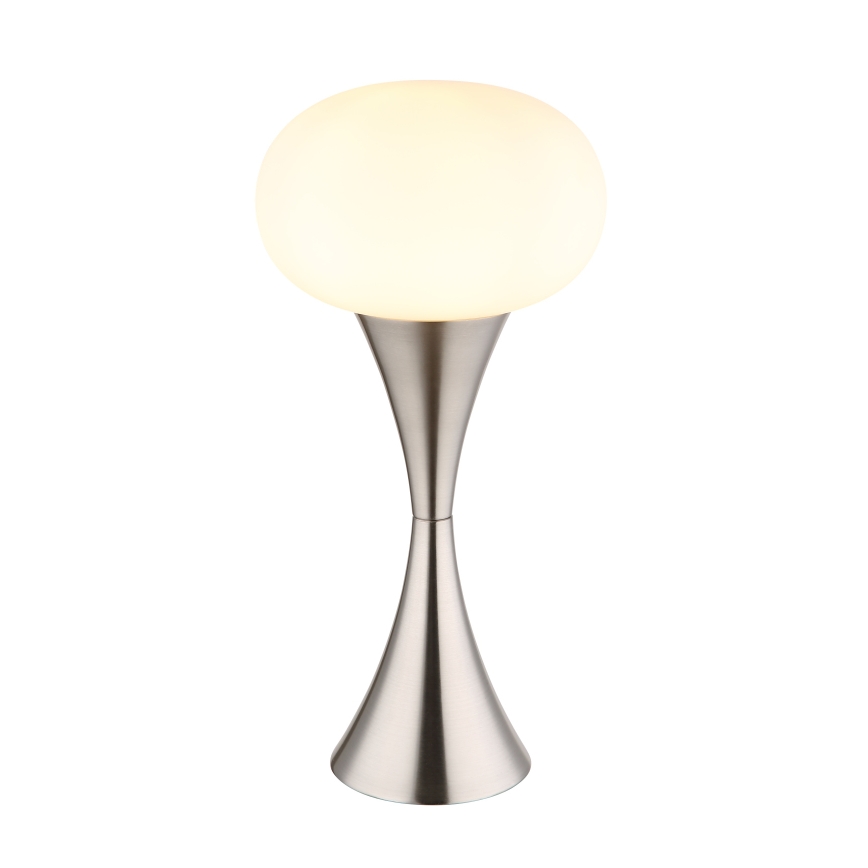 Globo - Lampada da tavolo 1xE14/25W/230V cromo opaco